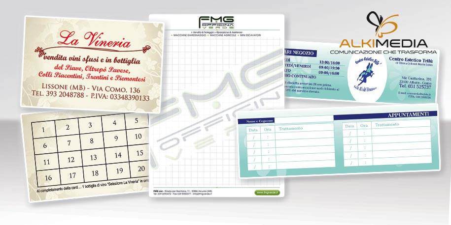 Stampa Block notes, blocchi carta copiativa Lecco