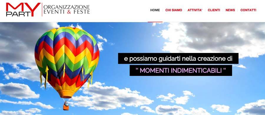 organizzazione feste eventi