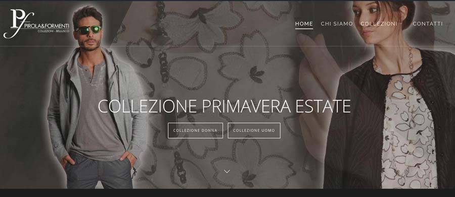 sito web negozio abbigliamento bellusco