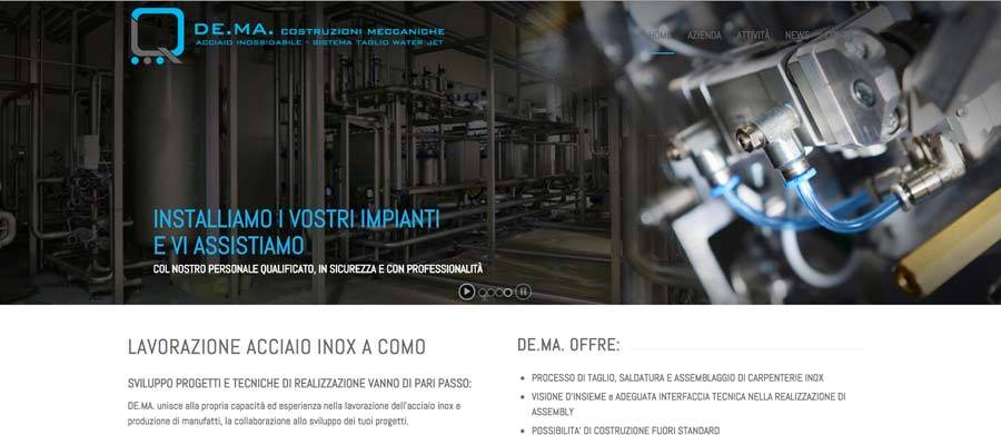 sito web azienda meccanica