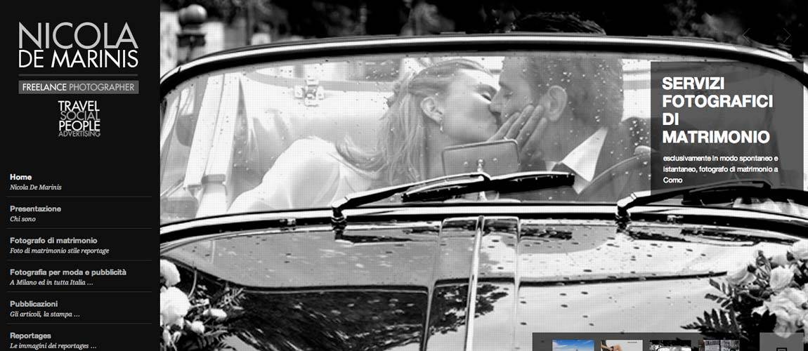 sito internet fotografo