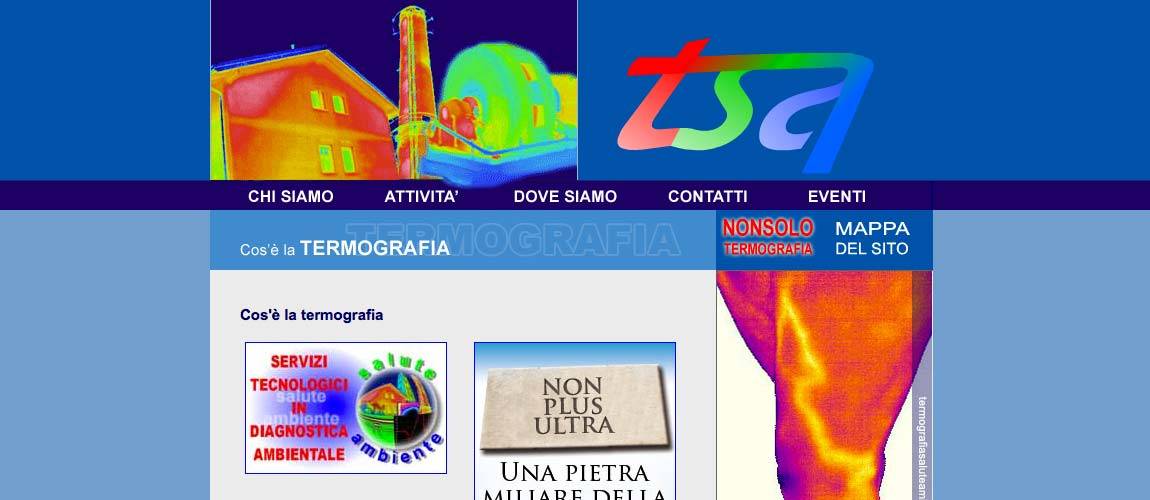 Realizzazione sito web Termografiasaluteambiente