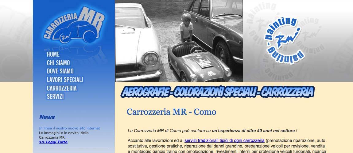 sito web carrozzeria