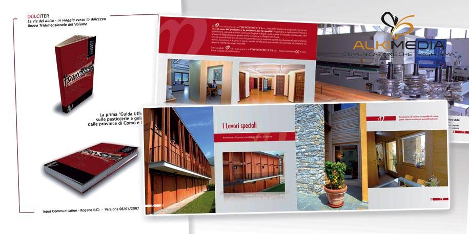 Realizzazione e stampa cataloghi e brochure per aziende e realtà commerciali
