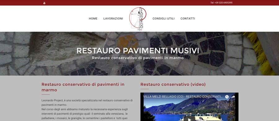 sviluppo web lp ristrutturazioni monza
